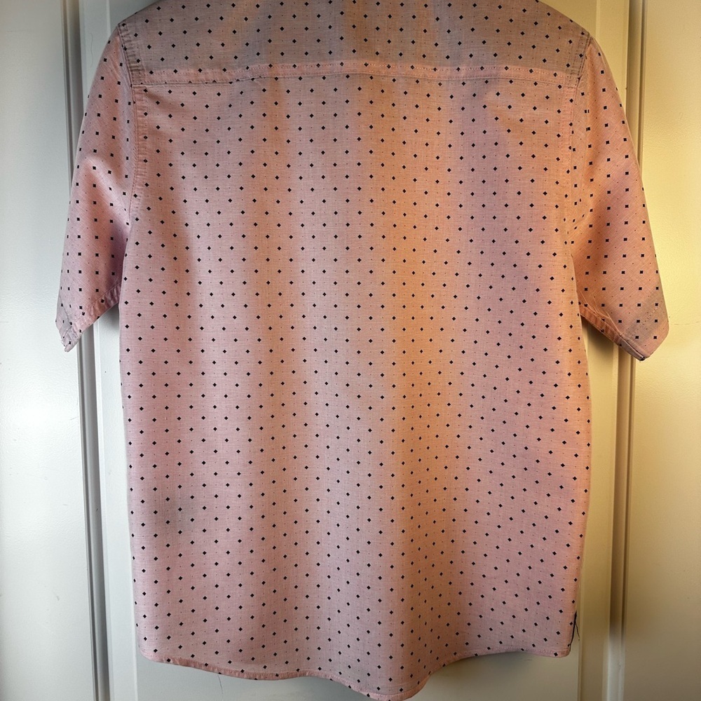 Distortion Button Down Shirt Boys 14/16 – Pink. Valentines Day Suave - Picture 6 of 8